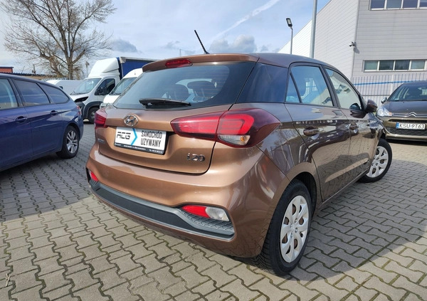 Hyundai i20 cena 39900 przebieg: 149345, rok produkcji 2019 z Sieniawa małe 79